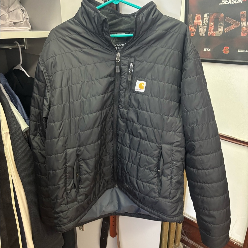 Carhartt Black Quilted Jacket